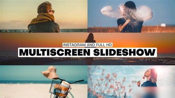 Videohive Multiscreen Slideshow 48363424 Openers template preview