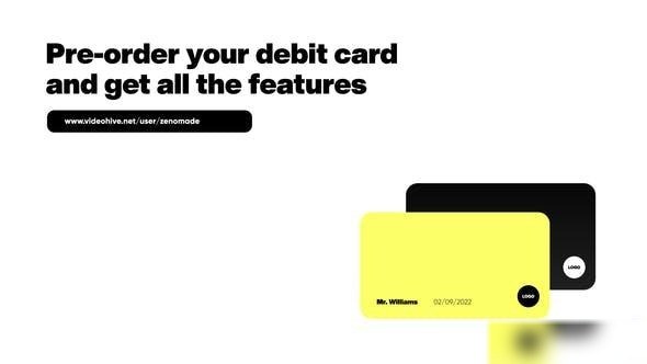 Videohive Minimal Banking Promo Openers template preview