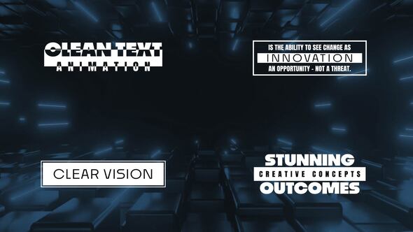 Videohive Animated Text 57241261 Titles template preview