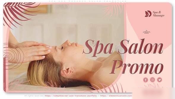 Videohive Spa and Massage Salon Promotion Openers template preview