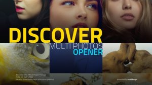 Videohive Discover Multi Photos Opener Openers template preview