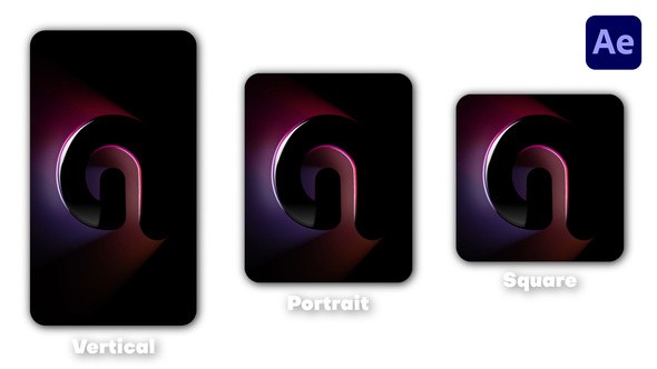 Videohive Vertical Logo Logo Stings template preview
