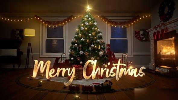 Videohive Christmas Opener 2 in 1 Openers template preview