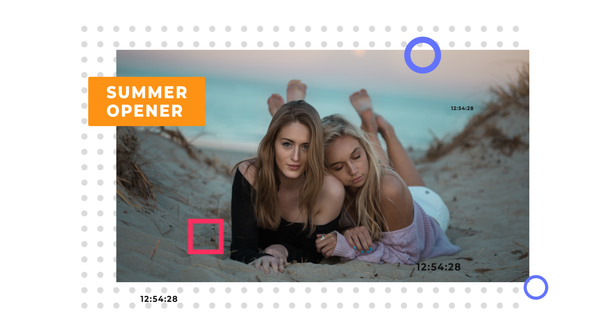 Videohive Trend Summer Slideshow Openers template preview
