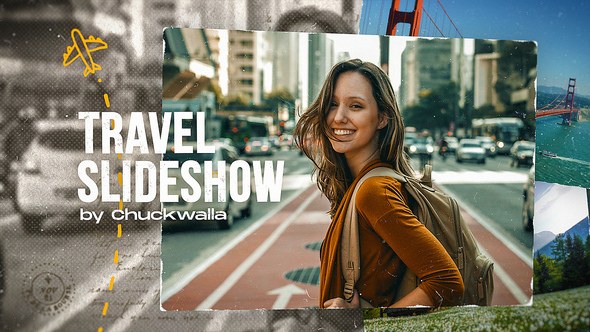 Videohive Travel Slideshow 59497880 Video Displays template preview