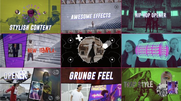 Videohive Versatile Grunge Opener Product Promo template preview