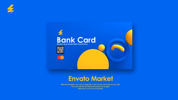 Videohive Bank Card Promo Product Promo template preview