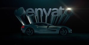 Car Reveal Video Displays template preview
