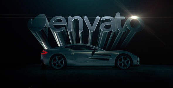 Car Reveal Video Displays template preview