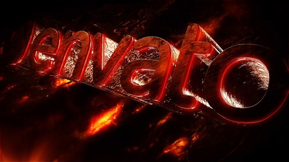 Videohive Hot Logo Intro Logo Stings template preview