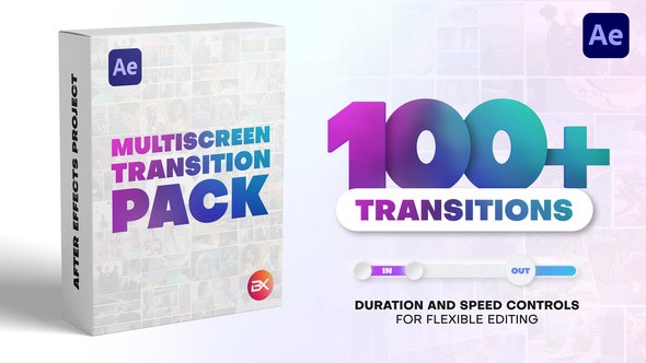 Videohive Multiscreen Transitions | Multiscreen Pack Elements template preview