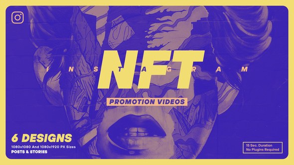 Videohive NFT Promotion Instagram Product Promo template preview