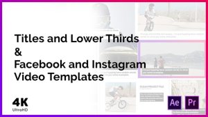 Videohive Titles & Social Media Templates Titles template preview