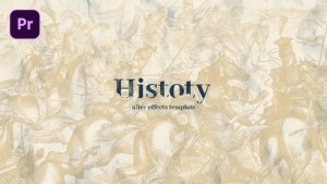 Century History History Timeline Premiere Pro template preview