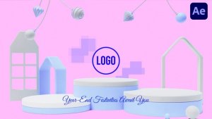 Videohive Corporate Christmas Cheer Logo Stings template preview
