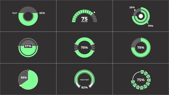 Videohive Circle Infographic Infographics template preview