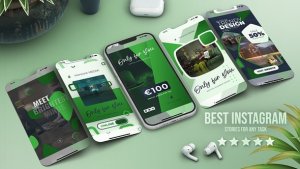 Videohive Instagram Reel 56796998 Video Displays template preview