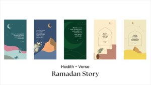Videohive Ramadan Hadith Verse Story Ramadan template preview