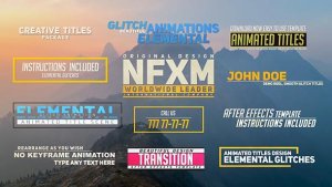 Videohive Creative Titles  20163797 Titles template preview