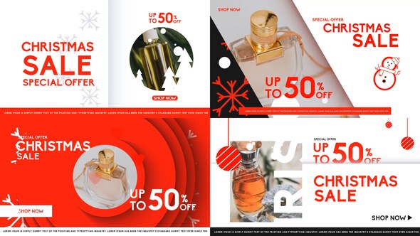 Videohive Christmas Sales Promo Product Promo template preview