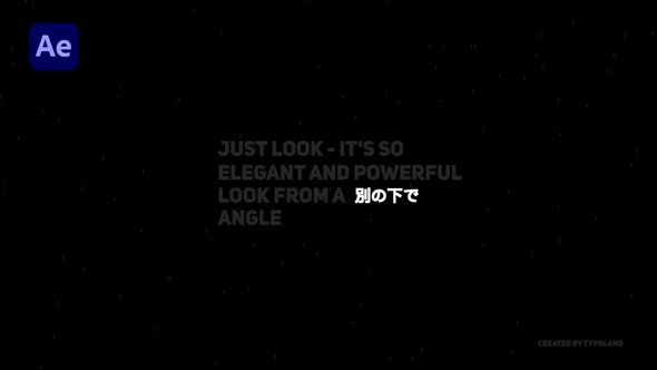 Videohive Minimal Titles 37965077 Titles template preview