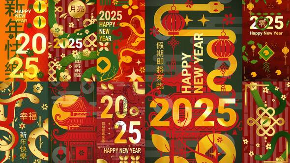 Videohive Chinese New Year Vertical Stories 55889777 Elements template preview