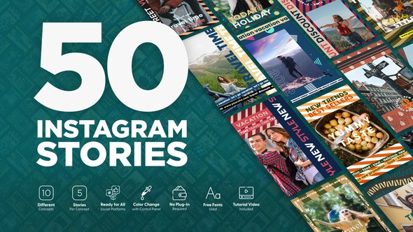 Videohive Urban Instagram Stories 41941503 Product Promo template preview