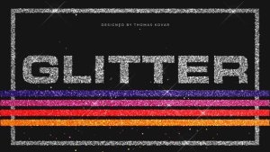 Videohive Glitter Titles template preview