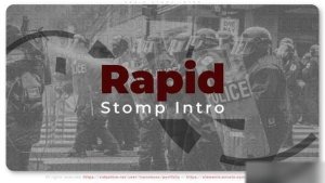 Videohive Rapid Stomp Intro Openers template preview