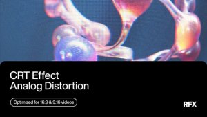 Videohive CRT Effect Overlay Elements template preview