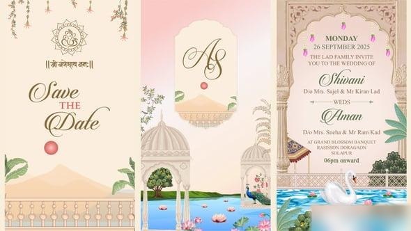 Videohive Indian Wedding invitations Openers template preview