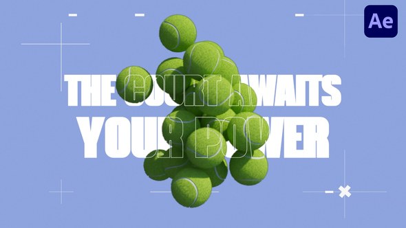 Videohive Smash It: Tennis Intro Openers template preview