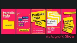 Videohive Instagram Show - Social Media Stories Promo Openers template preview