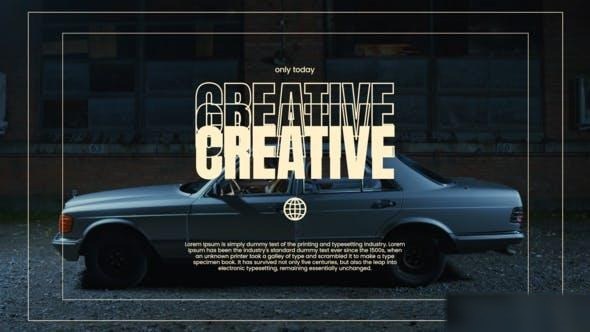 Videohive Cinematic Typography Titles template preview
