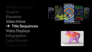 Videohive Title Sliders Titles template preview