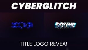 Videohive Cyberglitch Title - Logo Reveal Logo Stings template preview