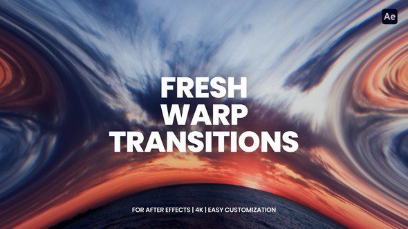 Videohive Distortion Transitions For After Effects Elements template preview