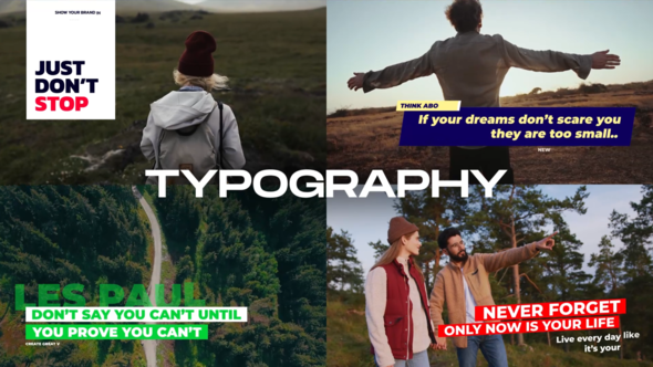 Videohive Modern Titles 3.0 - AE 45685435 Titles template preview