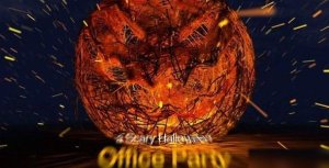 Videohive Halloween Jack O Lantern Logo Openers template preview