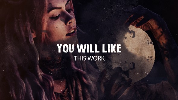 Videohive DARK CINEMATIC SLIDESHOW Video Displays template preview