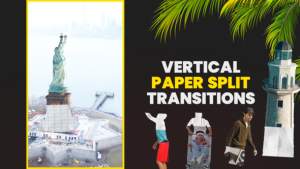 Videohive Paper Split Transitions Elements template preview