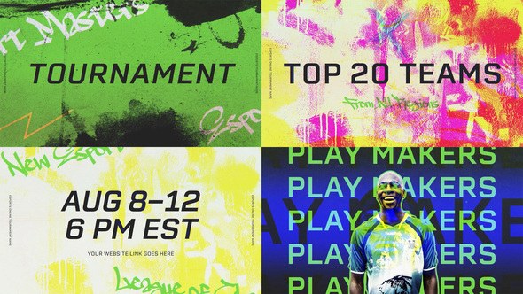 Videohive Esports Promo Openers template preview