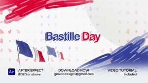 Videohive Bastille Day Openers template preview