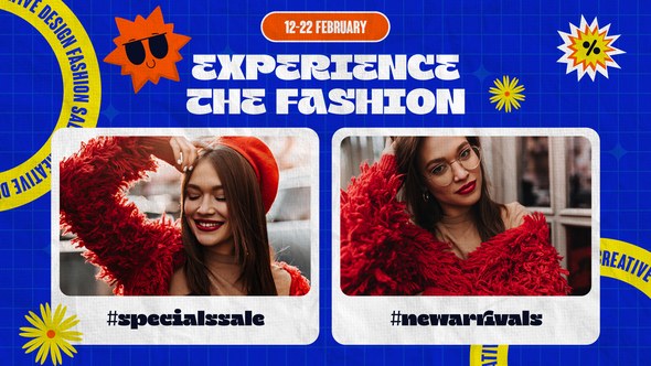 Videohive Torn Paper Fashion Sale Slideshow Broadcast-packages template preview