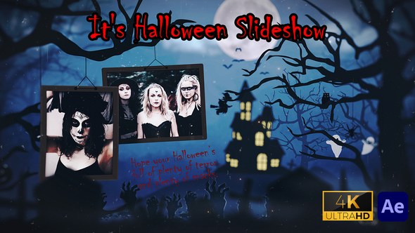 Videohive Its Halloween Slideshow - 4k 48421713 Openers template preview
