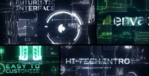 Videohive Hi-Tech Intro Logo Stings template preview