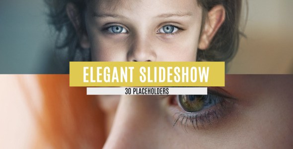 Elegant Slideshow Video Displays template preview