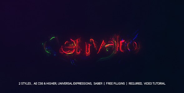 Videohive Electric Glitch Logo Logo Stings template preview