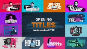 Videohive Opening Brush Titles Titles template preview