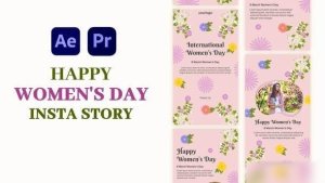 Videohive International Women Day Instagram Stories 56939766 Elements template preview
